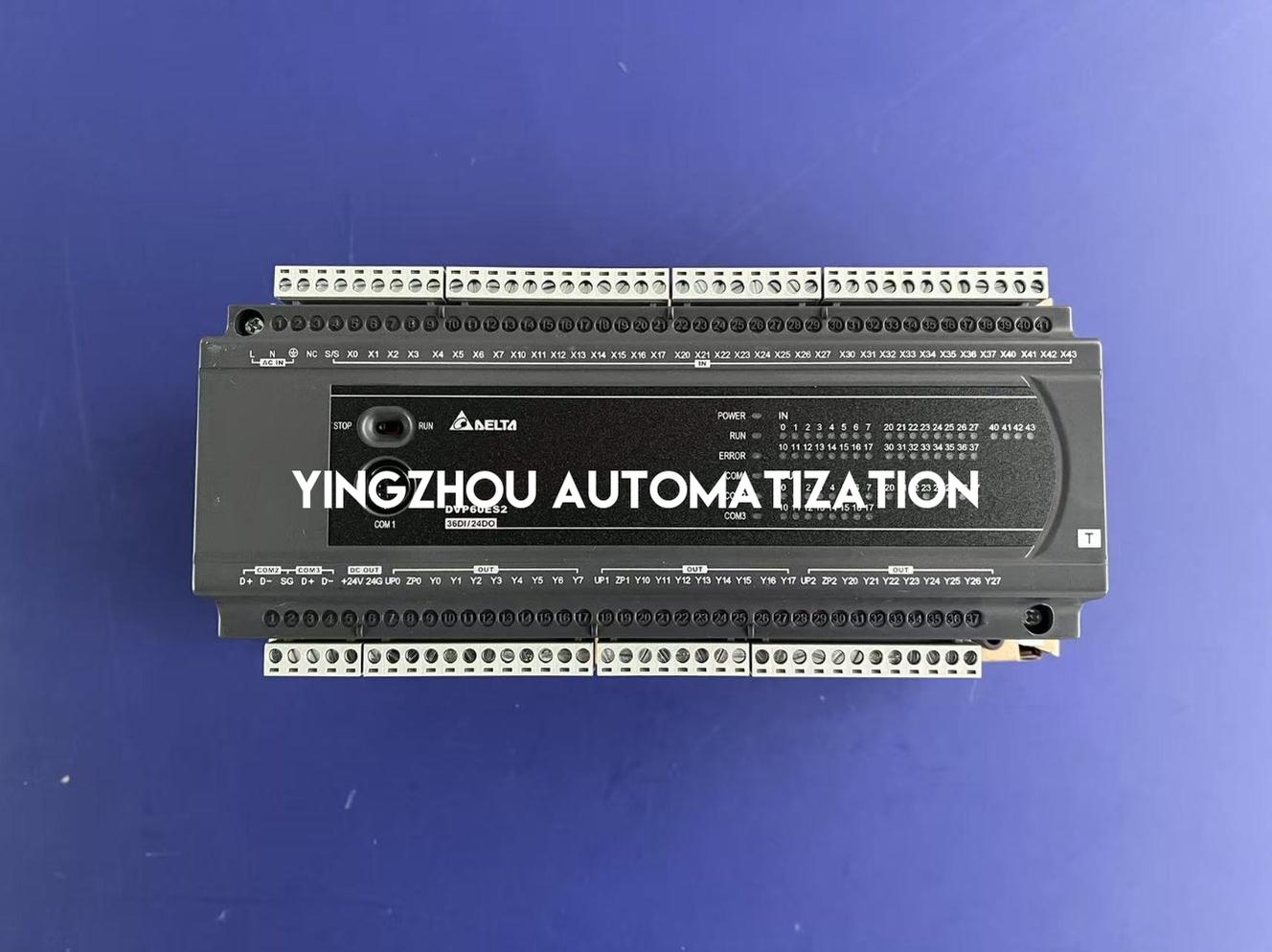 Delta DVP-ES2 Series Standard PLC DVP60ES200T - 36DI/24DO Transistor, AC Power-vezhoo