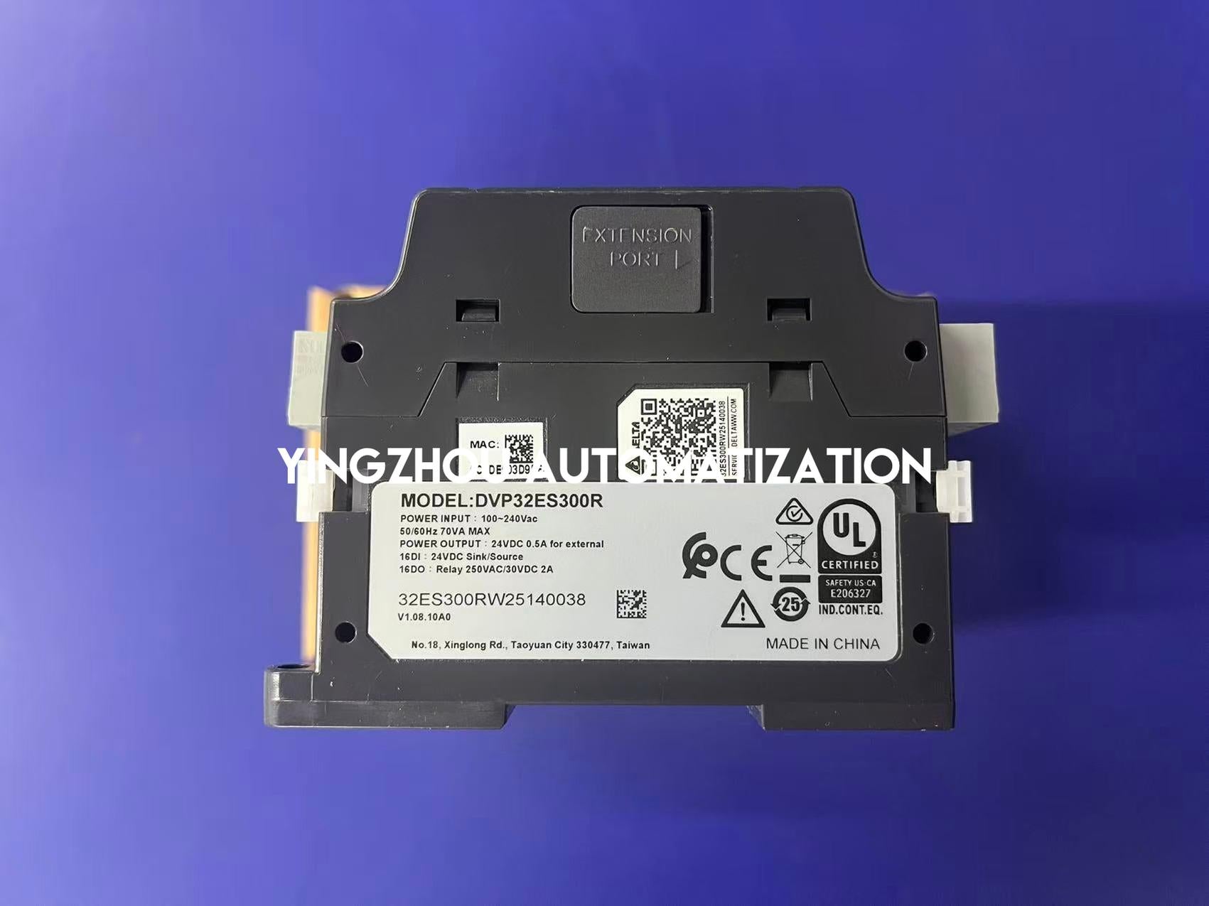 Delta DVP-ES3 Series PLC CPU DVP32ES300R - 32-Point (16DI/16DO Relay), Built-in Ethernet & CANopen-vezhoo