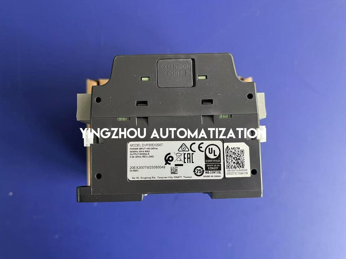 Delta DVP-EX2 DVP20EX200T PLC - 20-Point CPU, 4AI/2AO Analog, Transistor Output (NPN)-vezhoo