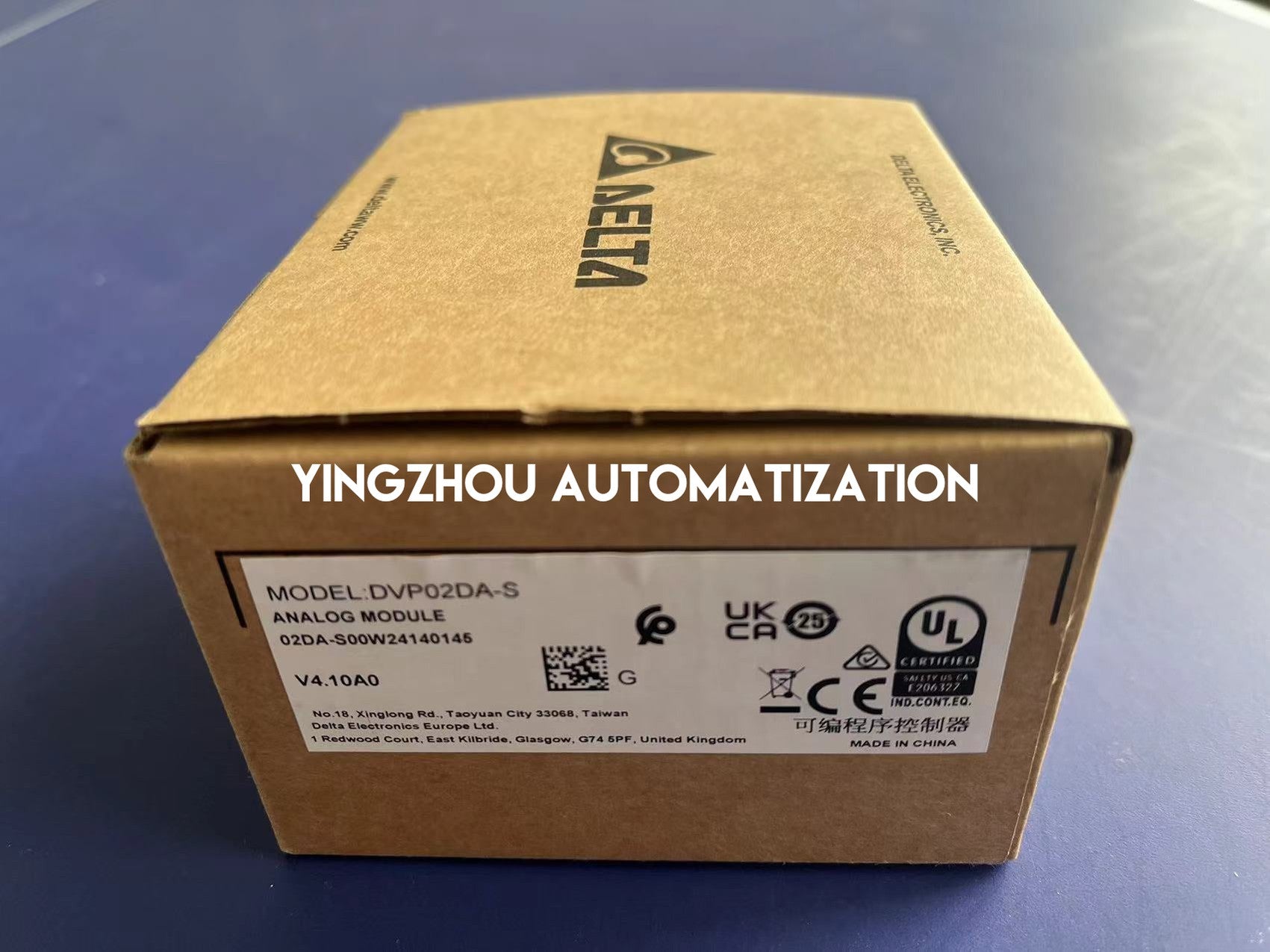 Delta DVP-S Series Analog Output Module DVP02DA-S - 2-Channel DAC (Voltage/Current)-vezhoo