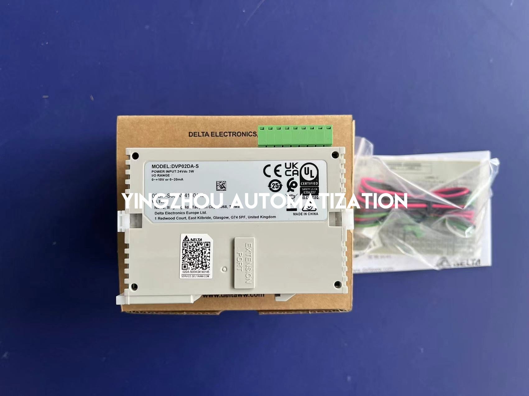 Delta DVP-S Series Analog Output Module DVP02DA-S - 2-Channel DAC (Voltage/Current)-vezhoo