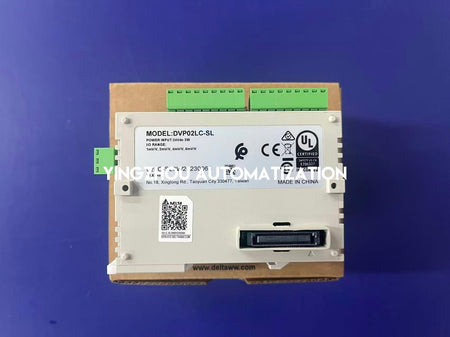 Delta DVP-S Series DVP02LC-SL Load Cell Module - 2 Channels, 24-bit Resolution, Left-Side High Speed-vezhoo