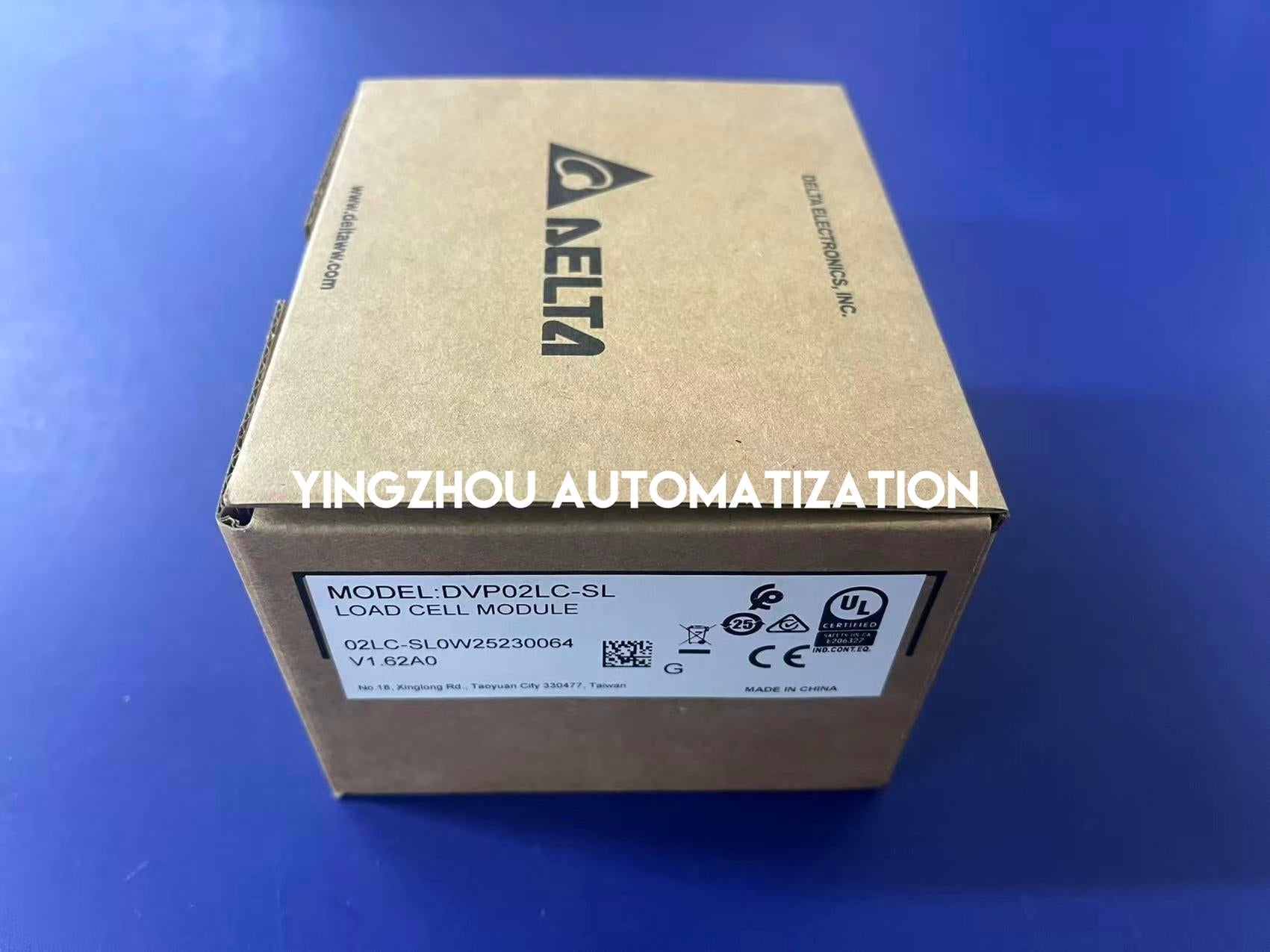 Delta DVP-S Series DVP02LC-SL Load Cell Module - 2 Channels, 24-bit Resolution, Left-Side High Speed-vezhoo