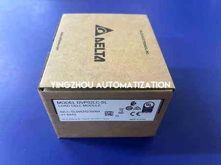 Delta DVP-S Series DVP02LC-SL Load Cell Module - 2 Channels, 24-bit Resolution, Left-Side High Speed-vezhoo
