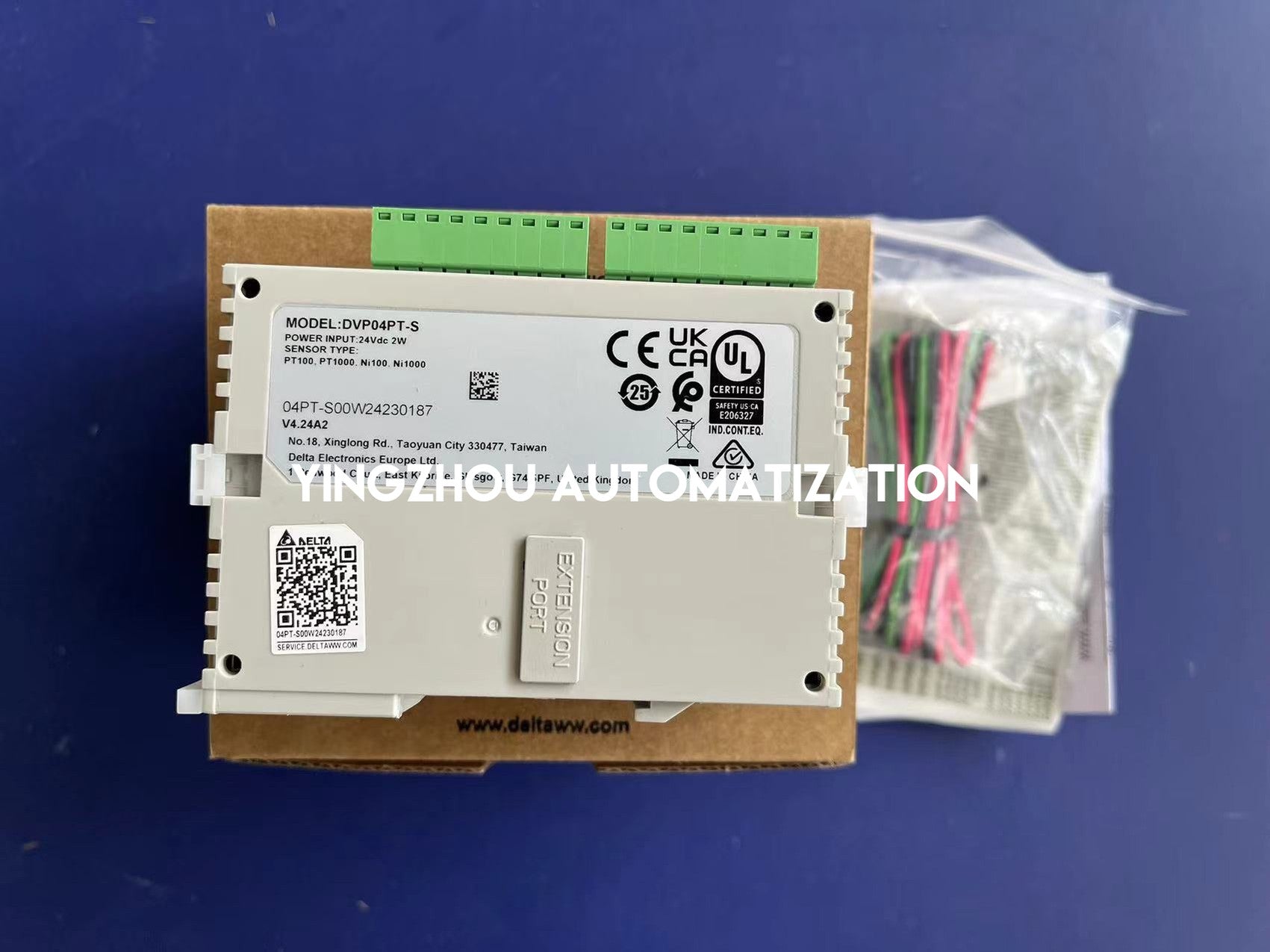 Delta DVP-S Series DVP04PT-S RTD Module - 4-Channel Platinum Resistance Thermometer Input-vezhoo