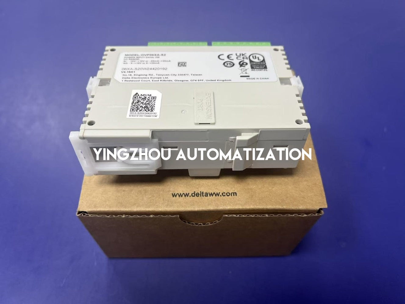 Delta DVP-S Series DVP06XA-S2 Analog I/O Module - 4-Channel Input & 2-Channel Output-vezhoo