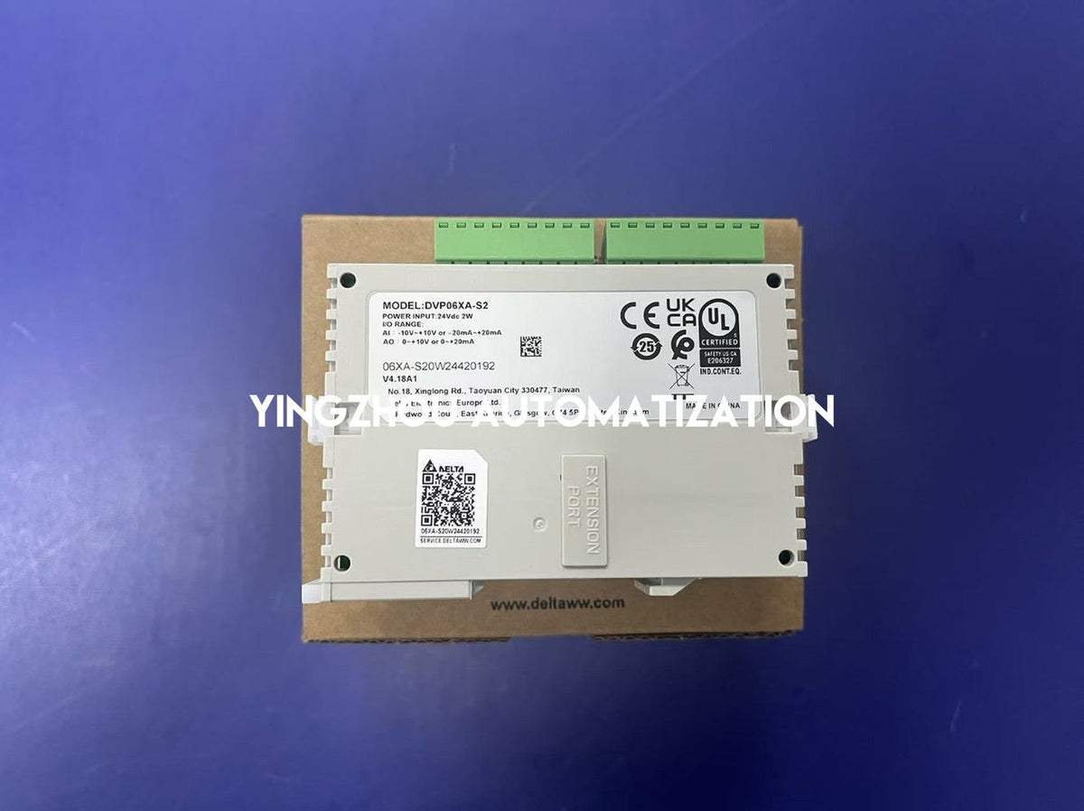 Delta DVP-S Series DVP06XA-S2 Analog I/O Module - 4-Channel Input & 2-Channel Output-vezhoo
