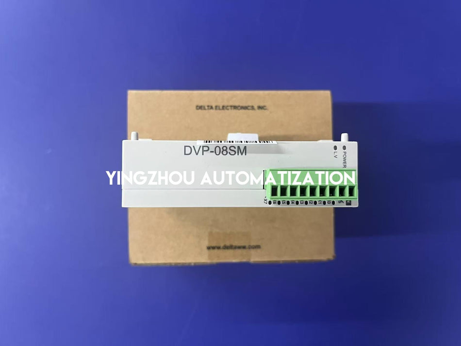 Delta DVP-S Series DVP08SM11N Digital Input Module - 8-Point 24VDC Sink/Source-vezhoo