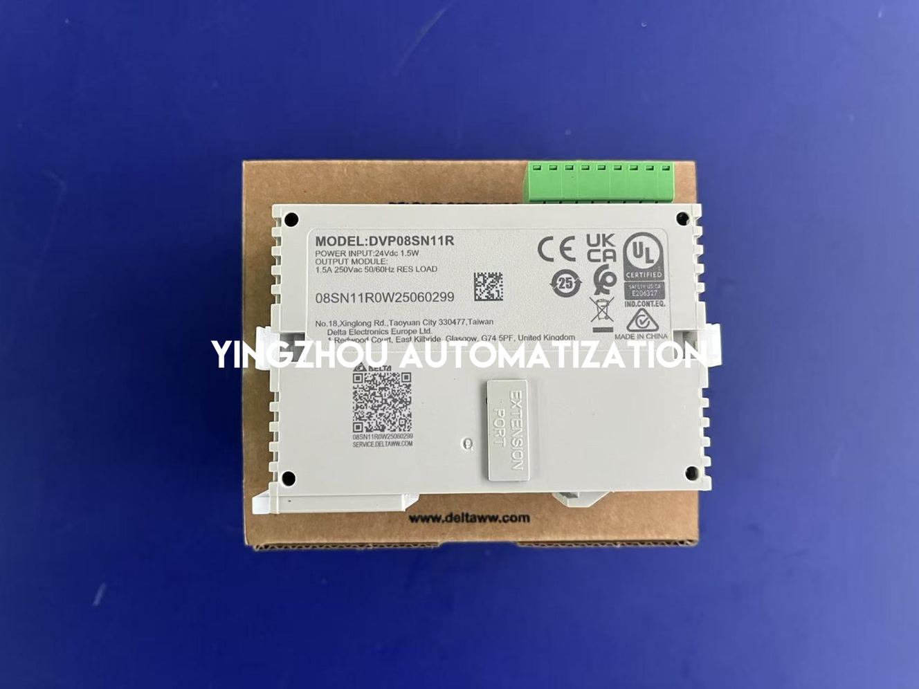 Delta DVP-S Series DVP08SN11R Digital Output Module - 8-Point Relay Expansion-vezhoo