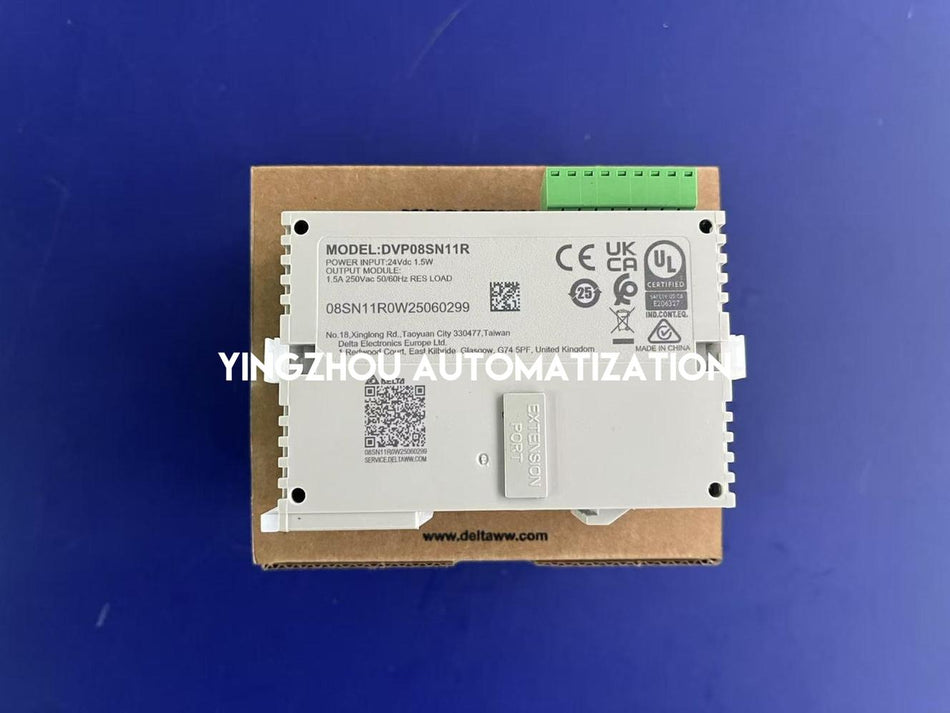 Delta DVP-S Series DVP08SN11R Digital Output Module - 8-Point Relay Expansion-vezhoo