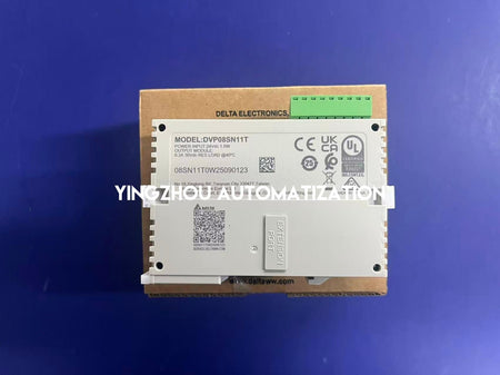 Delta DVP-S Series DVP08SN11T Digital Output Module - 8-Point Transistor (NPN/Sink)-vezhoo
