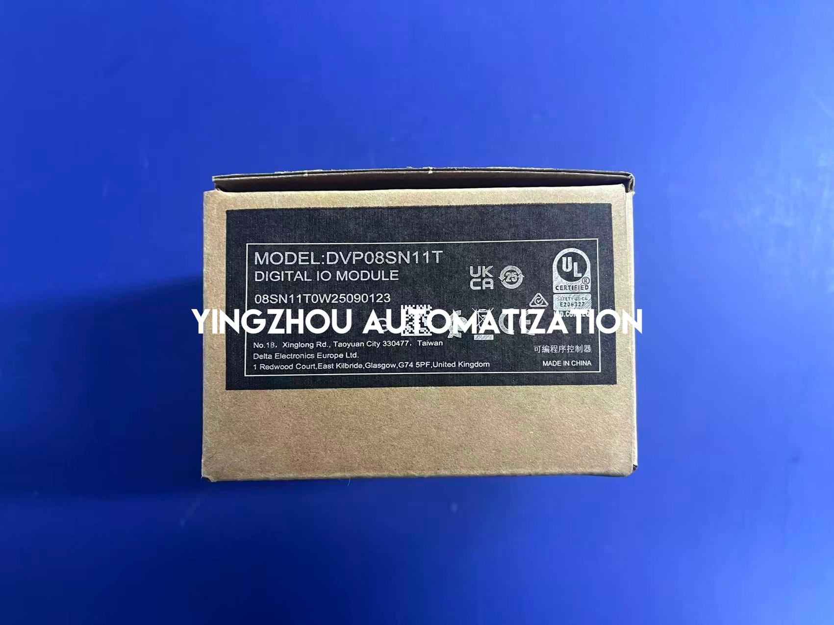 Delta DVP-S Series DVP08SN11T Digital Output Module - 8-Point Transistor (NPN/Sink)-vezhoo