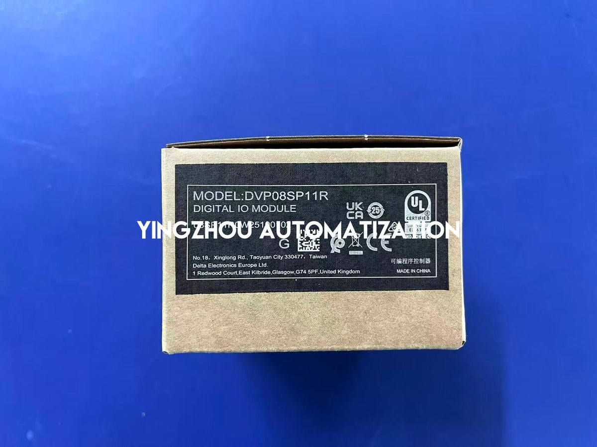 Delta DVP-S Series DVP08SP11R Expansion Module - 4 Digital Inputs, 4 Relay Outputs, Right-Side Extension-vezhoo