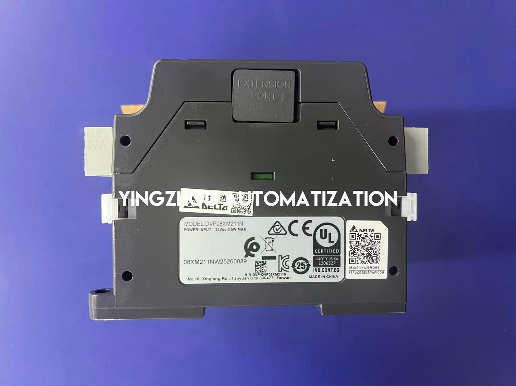 Delta DVP-S Series DVP08XM211N Digital Input Module - 8 Points, 24V DC, Sinking/Sourcing-vezhoo