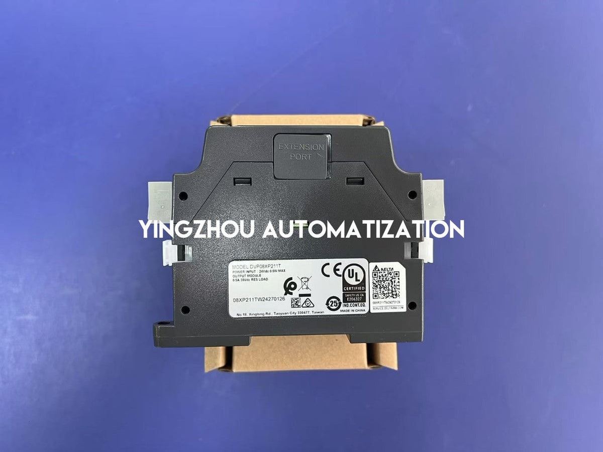 Delta DVP-S Series DVP08XP211T Mixed I/O Module - 4DI 24VDC / 4DO Transistor (NPN)-vezhoo