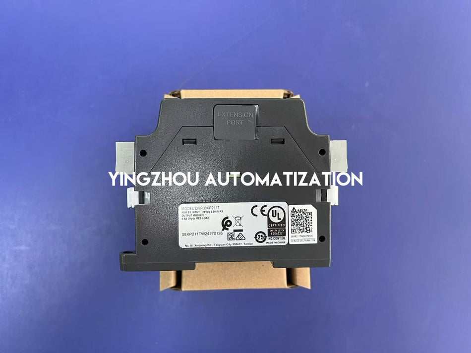 Delta DVP-S Series DVP08XP211T Mixed I/O Module - 4DI 24VDC / 4DO Transistor (NPN)-vezhoo
