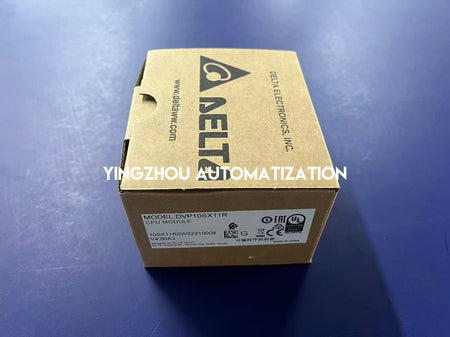 Delta DVP-S Series DVP10SX11R PLC - 10-Point CPU, 4DI/2DO Relay, 2AI/2AO Analog, 24V DC-vezhoo