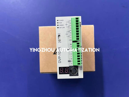 Delta DVP-S Series DVP10SX11T PLC - 10-Point CPU, 4DI/2DO Transistor, 2AI/2AO Analog, 24V DC-vezhoo