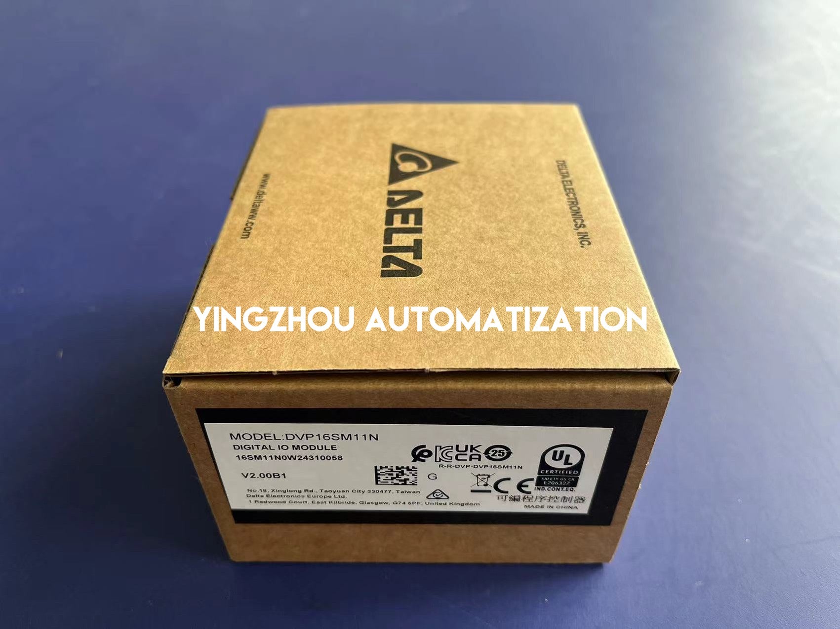 Delta DVP-S Series DVP16SM11N Digital Input Module - 16-Point DI 24VDC Expansion-vezhoo