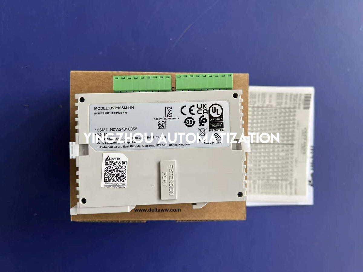 Delta DVP-S Series DVP16SM11N Digital Input Module - 16-Point DI 24VDC Expansion-vezhoo