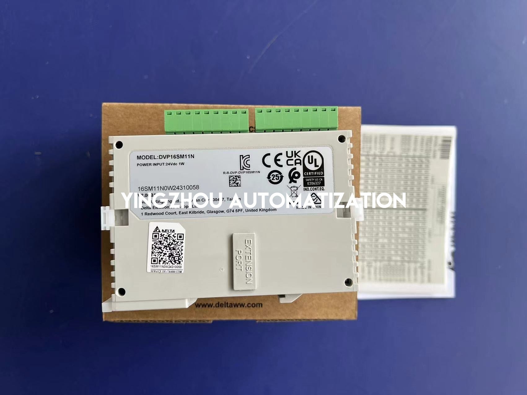 Delta DVP-S Series DVP16SM11N Digital Input Module - 16-Point DI 24VDC Expansion-vezhoo