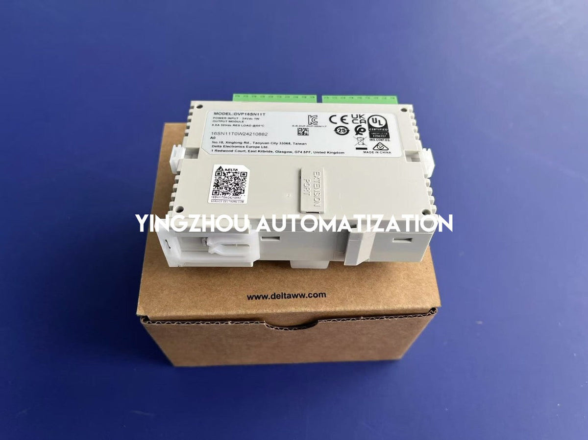 Delta DVP-S Series DVP16SN11T Extension Module - 16-Point Digital Output Transistor (NPN)-vezhoo