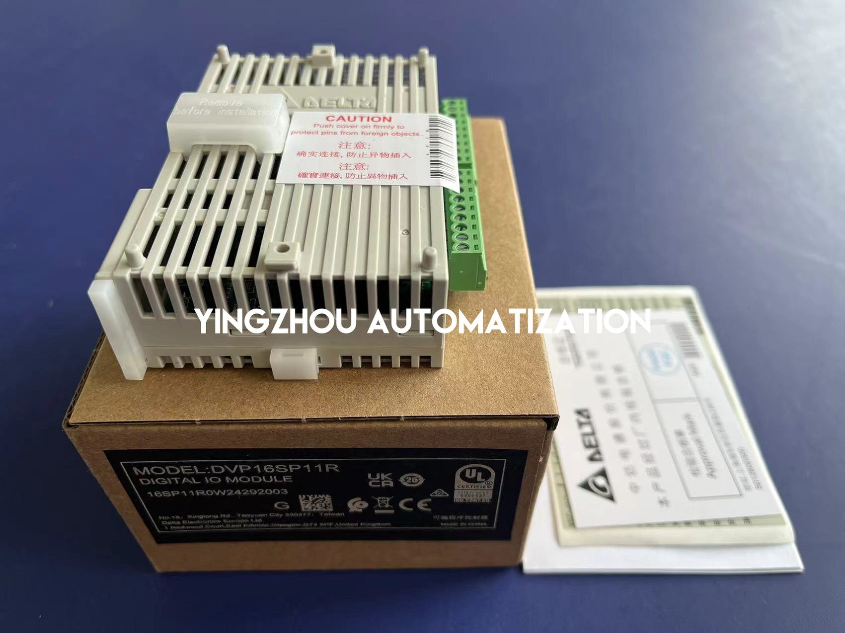 Delta DVP-S Series DVP16SP11R Mixed I/O Module - 8DI 24VDC / 8DO Relay Expansion-vezhoo