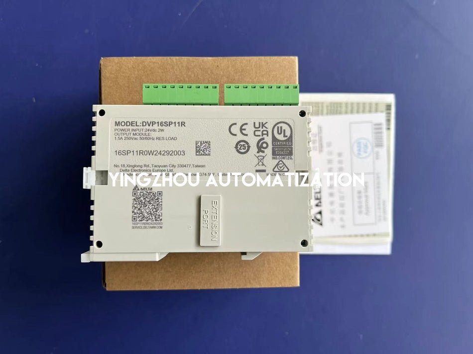 Delta DVP-S Series DVP16SP11R Mixed I/O Module - 8DI 24VDC / 8DO Relay Expansion-vezhoo