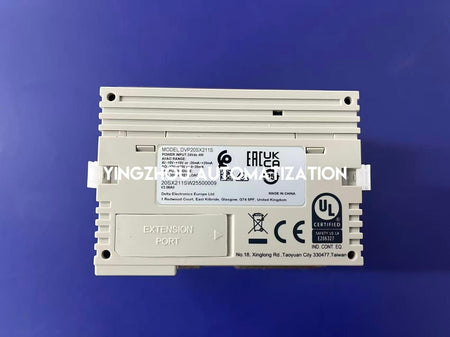 Delta DVP-S Series DVP20SX211S PLC - 20-Point CPU, 8DI/6DO, 4AI/2AO, 24V DC, PNP Transistor-vezhoo