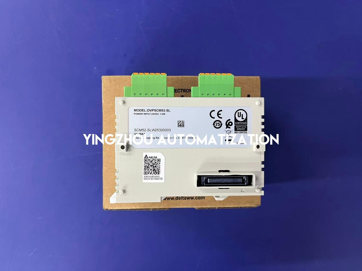 Delta DVP-S Series DVPSCM52-SL Serial Communication Module - Left-Side High-Speed RS-422/RS-485-vezhoo
