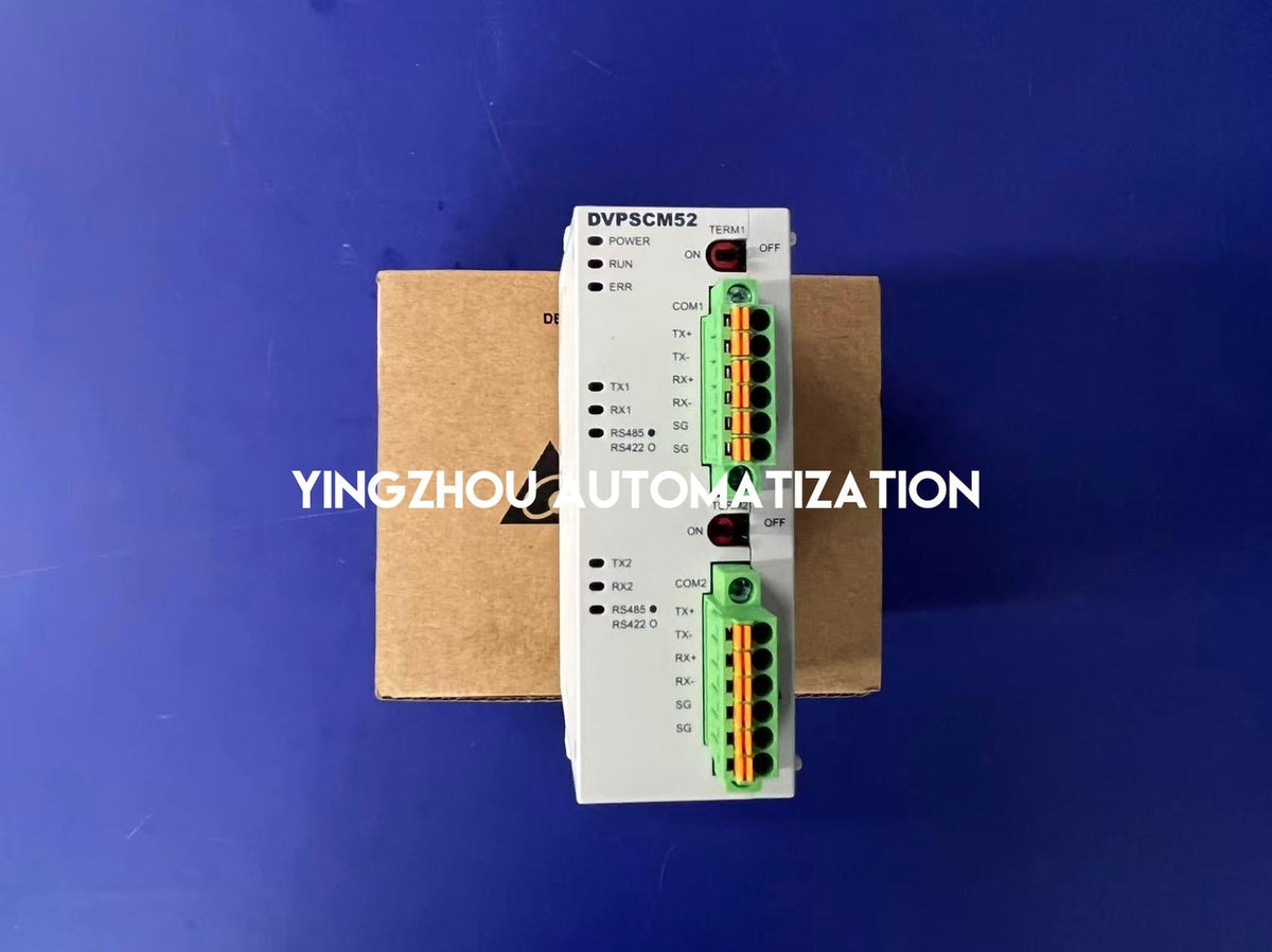 Delta DVP-S Series DVPSCM52-SL Serial Communication Module - Left-Side High-Speed RS-422/RS-485-vezhoo