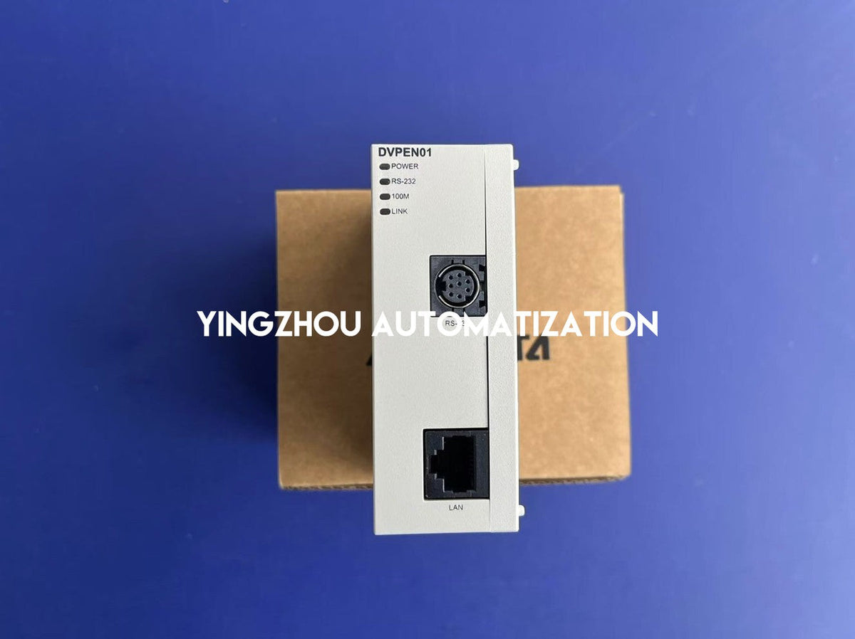 Delta DVP-S Series Ethernet Communication Module DVPEN01-SL - Left-Side High-Speed Interface-vezhoo