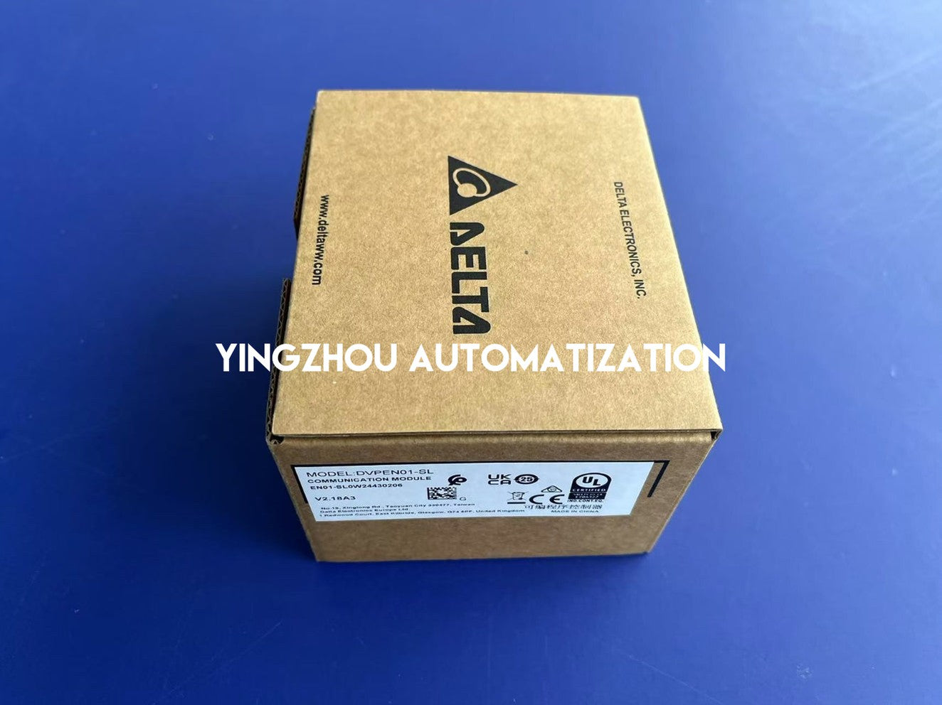 Delta DVP-S Series Ethernet Communication Module DVPEN01-SL - Left-Side High-Speed Interface-vezhoo