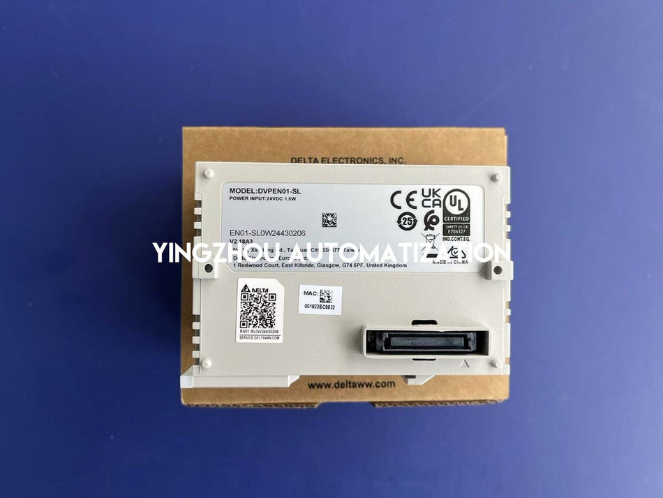 Delta DVP-S Series Ethernet Communication Module DVPEN01-SL - Left-Side High-Speed Interface-vezhoo