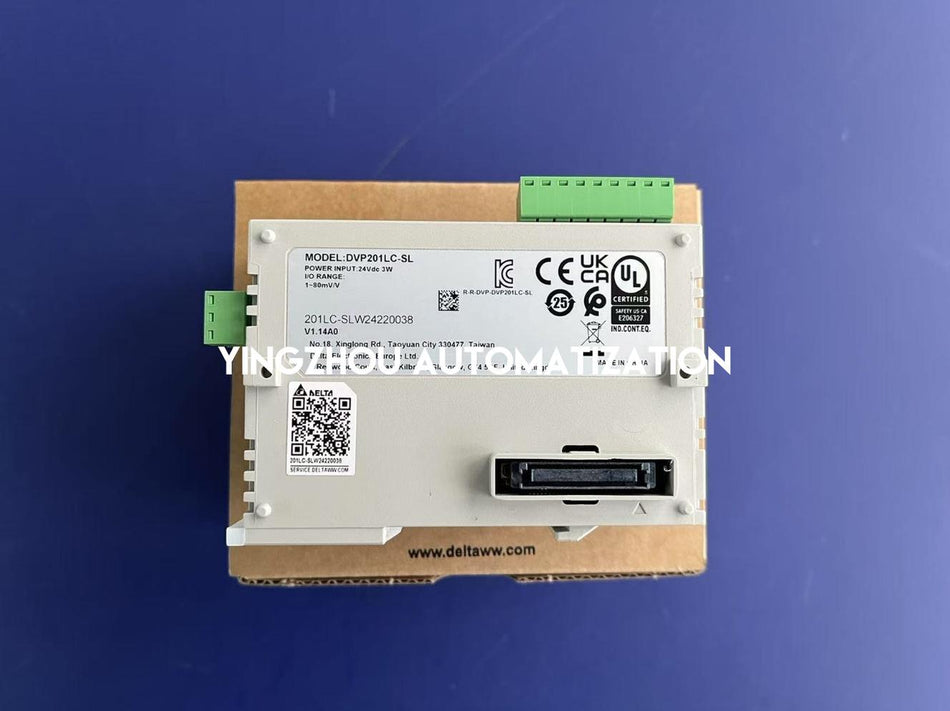 Delta DVP-S Series Load Cell Module DVP201LC-SL - High-Precision weighing Module (Left-Side)-vezhoo