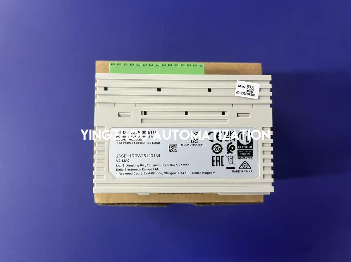 Delta DVP26SE11R DVP-SE Series Slim PLC | 26 I/O Points | 16DI 10DO Relay Output | Built-in Ethernet | Brand New Original Genuine-vezhoo