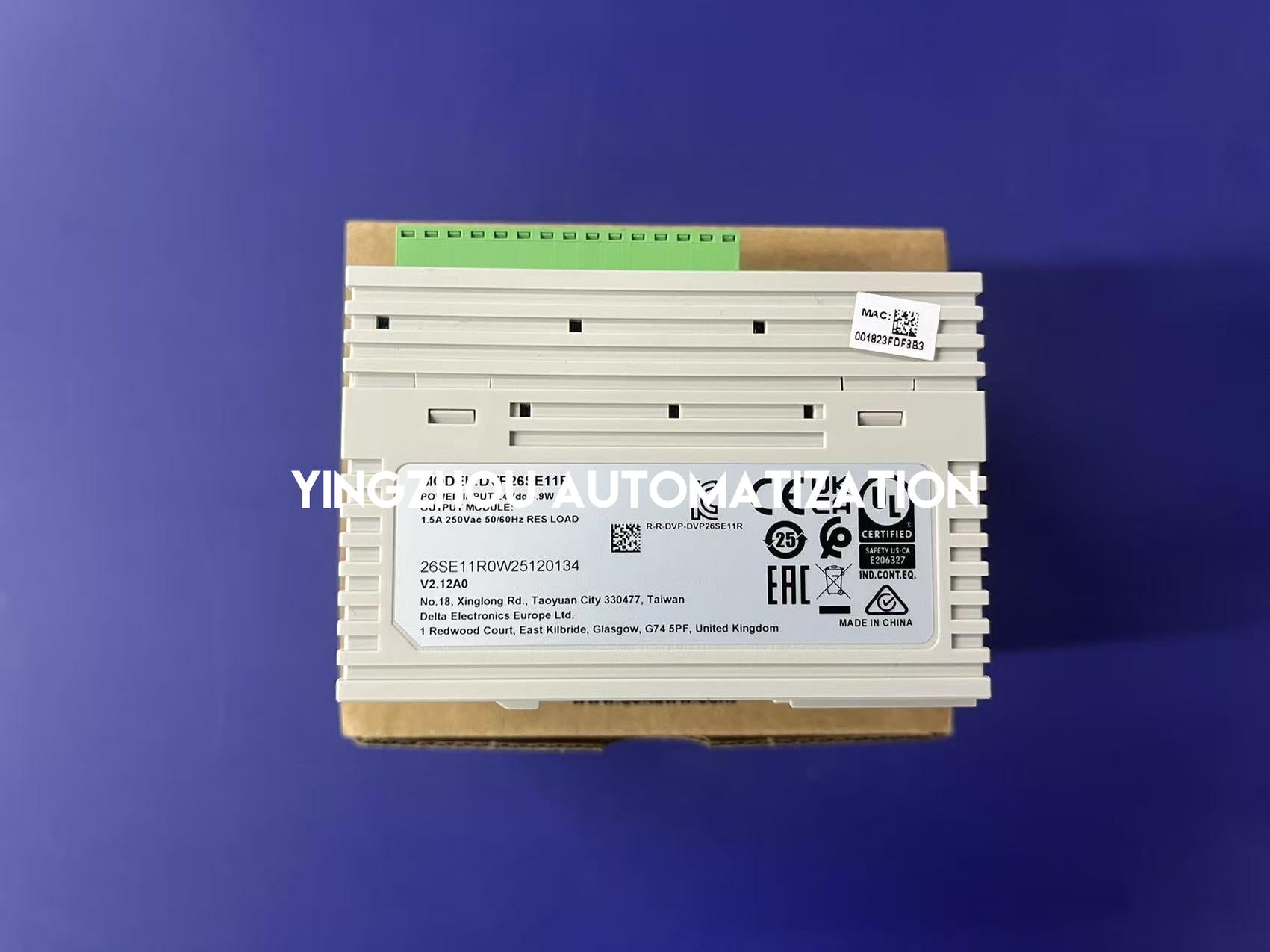 Delta DVP26SE11R DVP-SE Series Slim PLC | 26 I/O Points | 16DI 10DO Relay Output | Built-in Ethernet | Brand New Original Genuine-vezhoo