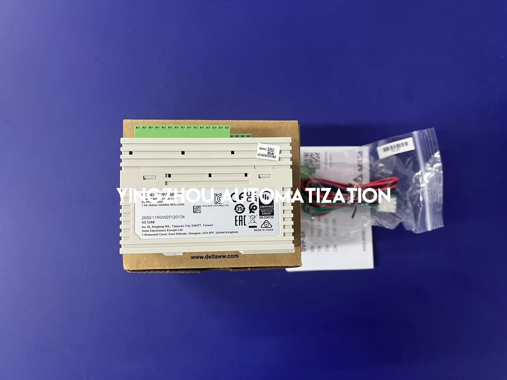 Delta DVP26SE11R DVP-SE Series Slim PLC | 26 I/O Points | 16DI 10DO Relay Output | Built-in Ethernet | Brand New Original Genuine-vezhoo