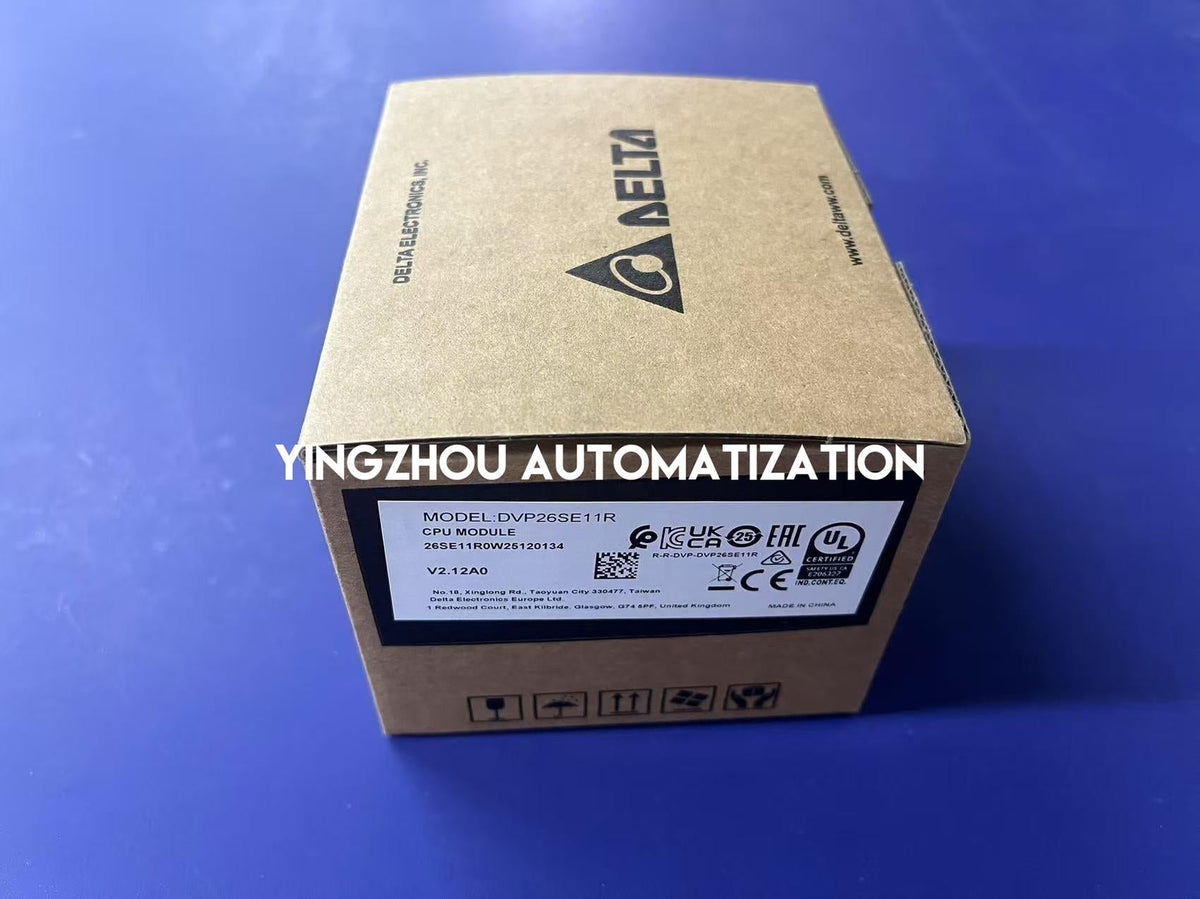 Delta DVP26SE11R DVP-SE Series Slim PLC | 26 I/O Points | 16DI 10DO Relay Output | Built-in Ethernet | Brand New Original Genuine-vezhoo