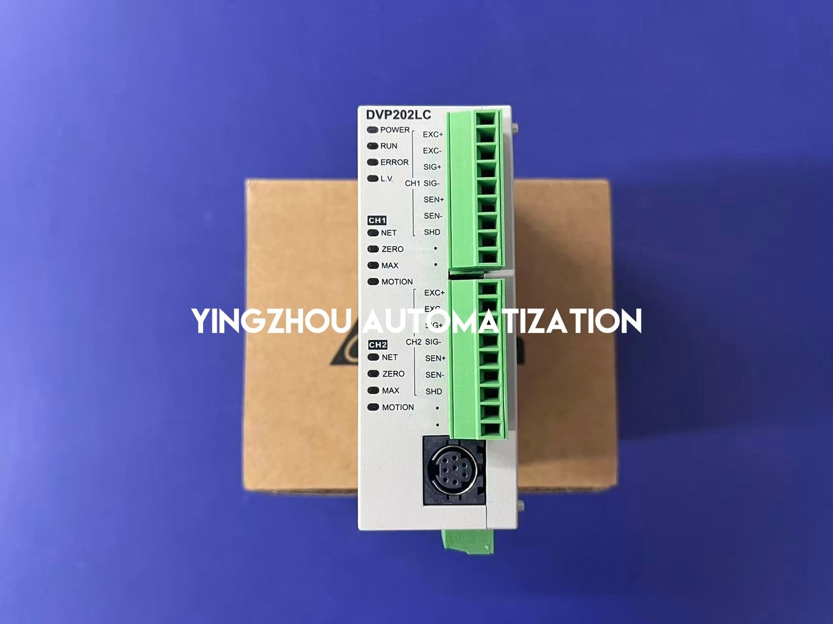 Delta DVP-S Series PLC 2-Channel Load Cell Module DVP202LC-SL - 24-bit Resolution-vezhoo