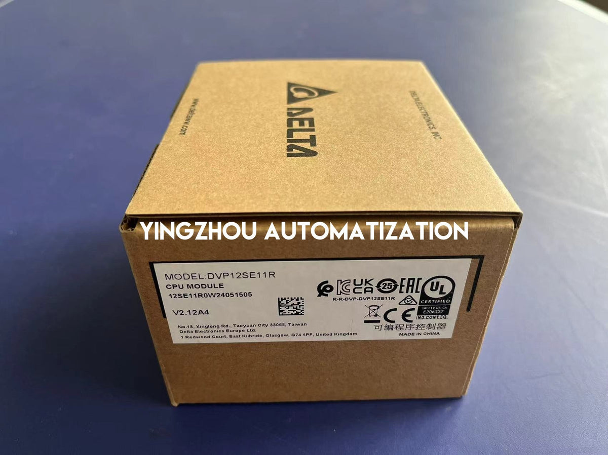 Delta DVP-S Series PLC DVP12SE11R - 12-Point CPU, Ethernet, RS-485, Relay Output-vezhoo