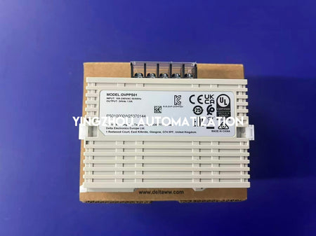 Delta DVPPS01 PLC Power Supply Module | 100-240V AC Input | 24V DC 1A Output | DVP Series Compact | Brand New Original Genuine-vezhoo