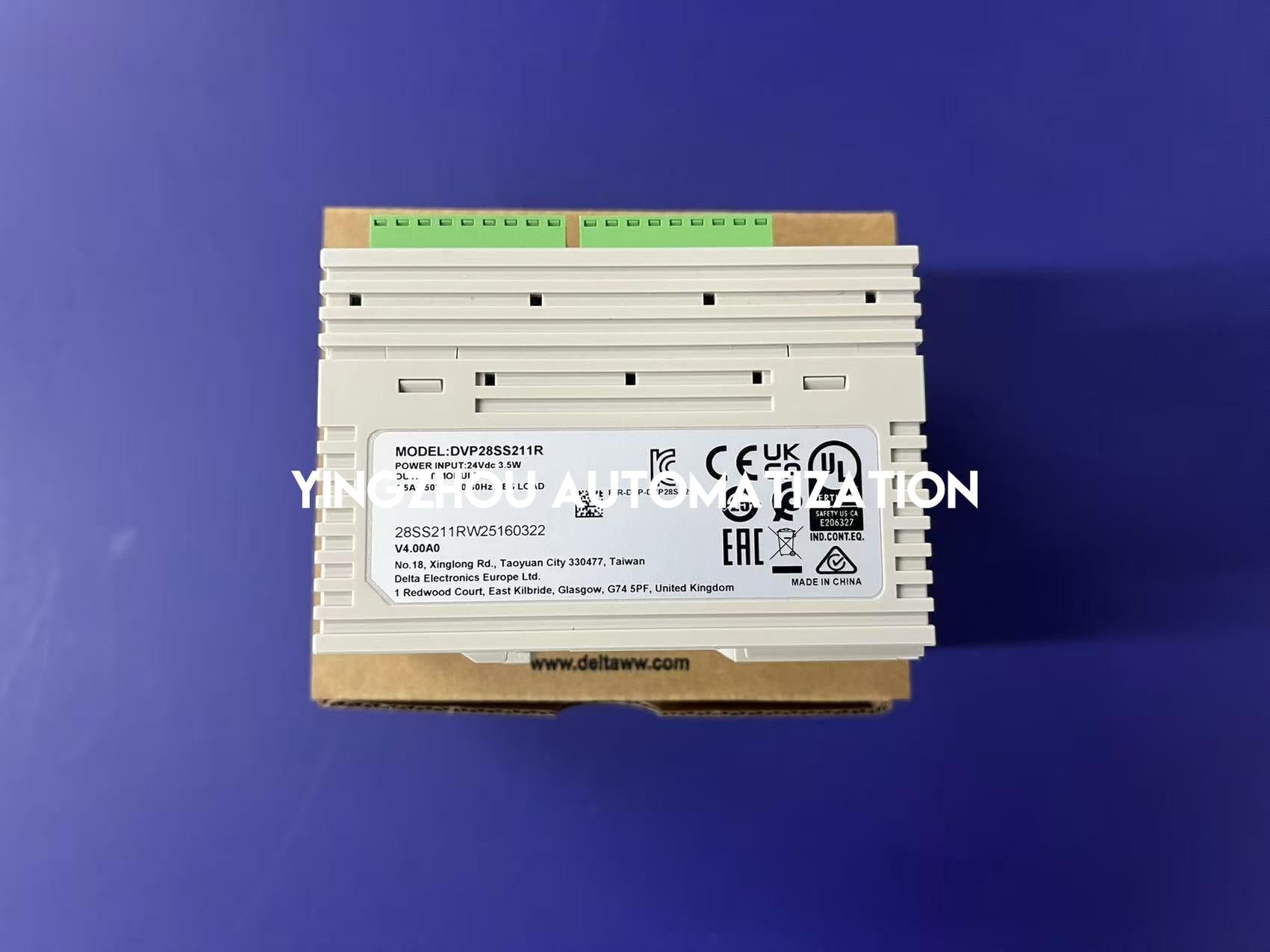 Delta DVP28SS211R PLC SS2 Series - 16DI 12DO Relay Output 24VDC Industrial Control | Brand New Original-vezhoo