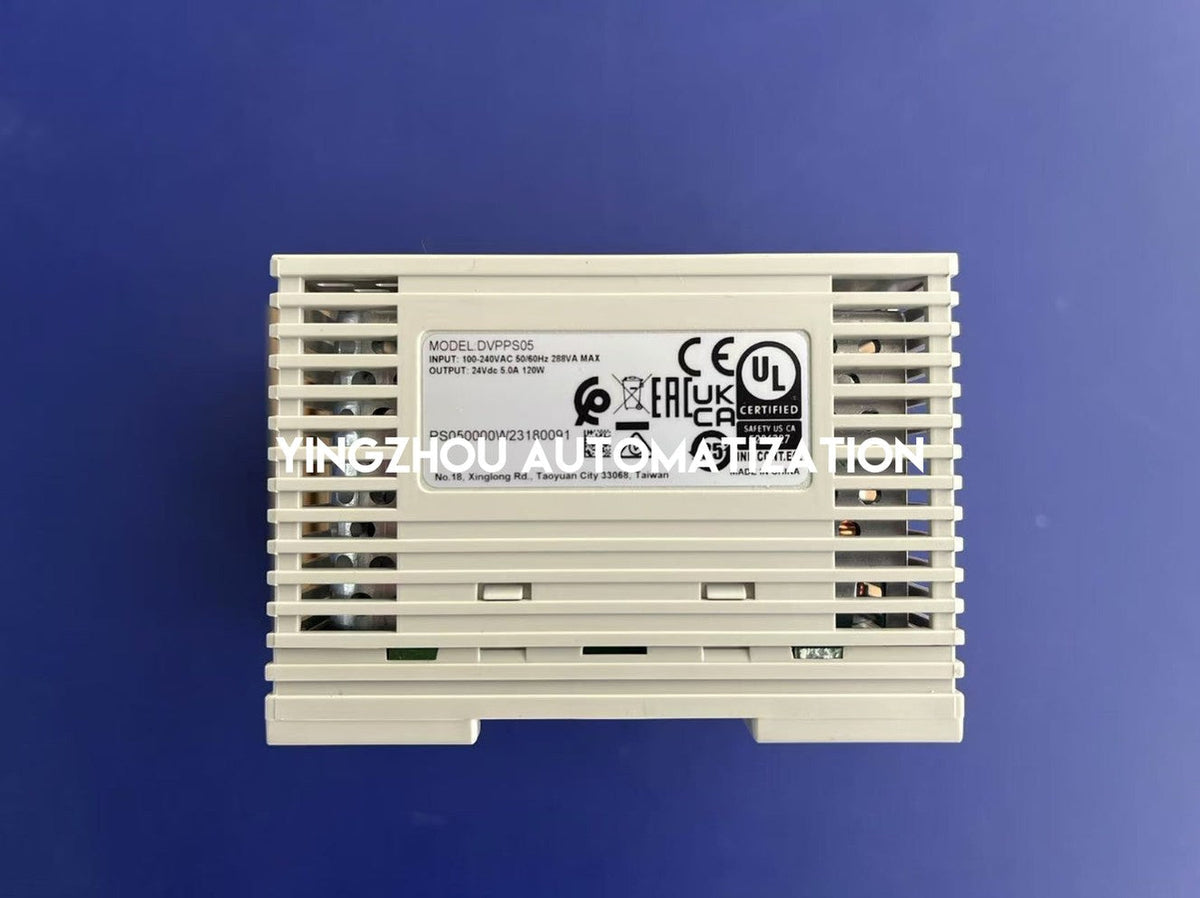 Delta DVP Series PLC Power Supply DVPPS05 - 24VDC, 5A, 120W DIN Rail Mount-vezhoo