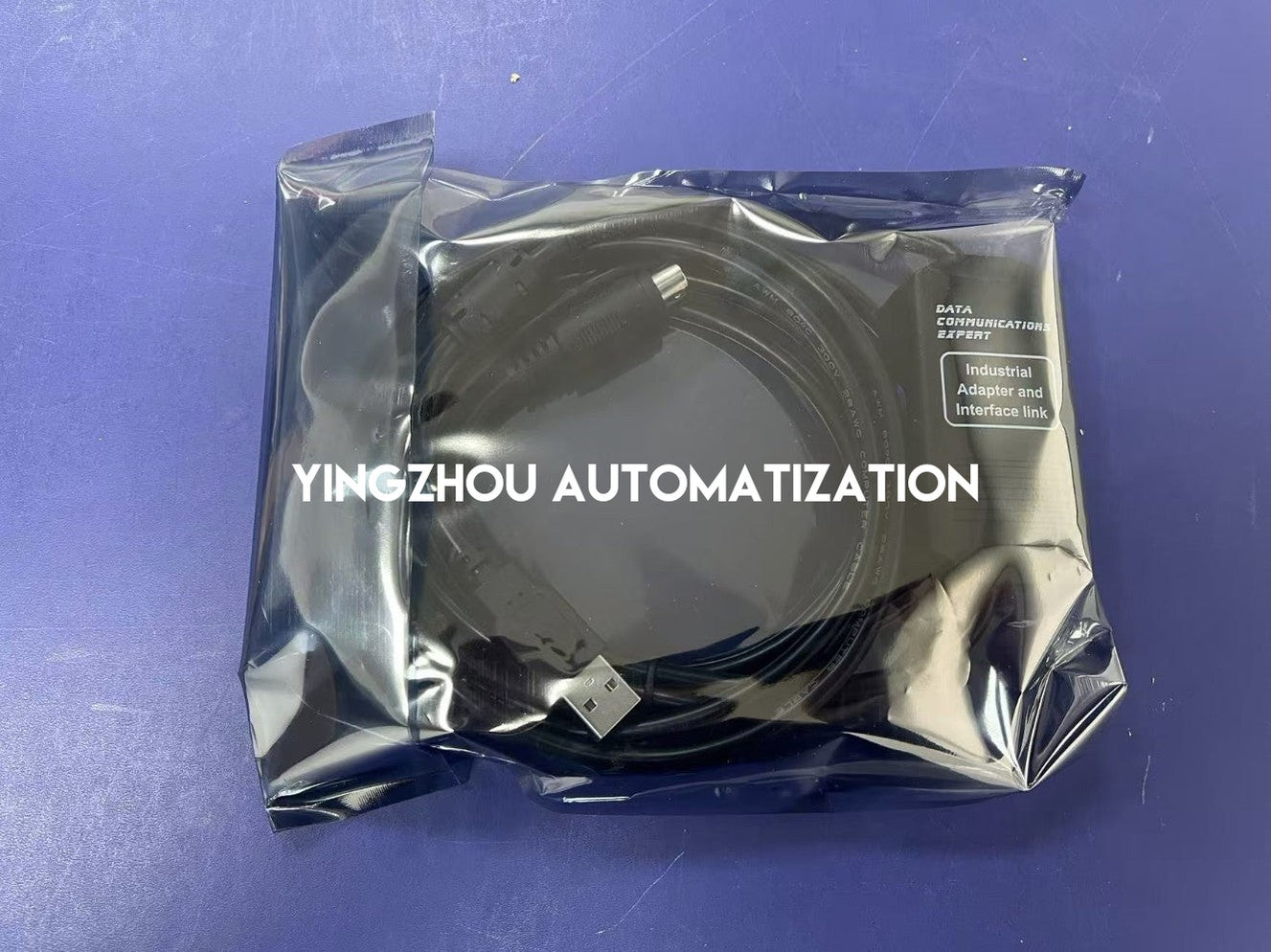 Delta DVP Series PLC Programming Cable USBACAB230 - USB to RS-232 (Round 8-Pin)-vezhoo
