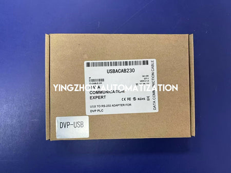 Delta DVP Series PLC Programming Cable USBACAB230 - USB to RS-232 (Round 8-Pin)-vezhoo