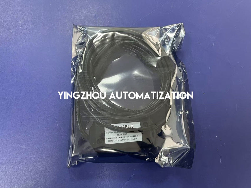 Delta DVP Series PLC Programming Cable USBACAB230 - USB to RS-232 (Round 8-Pin)-vezhoo