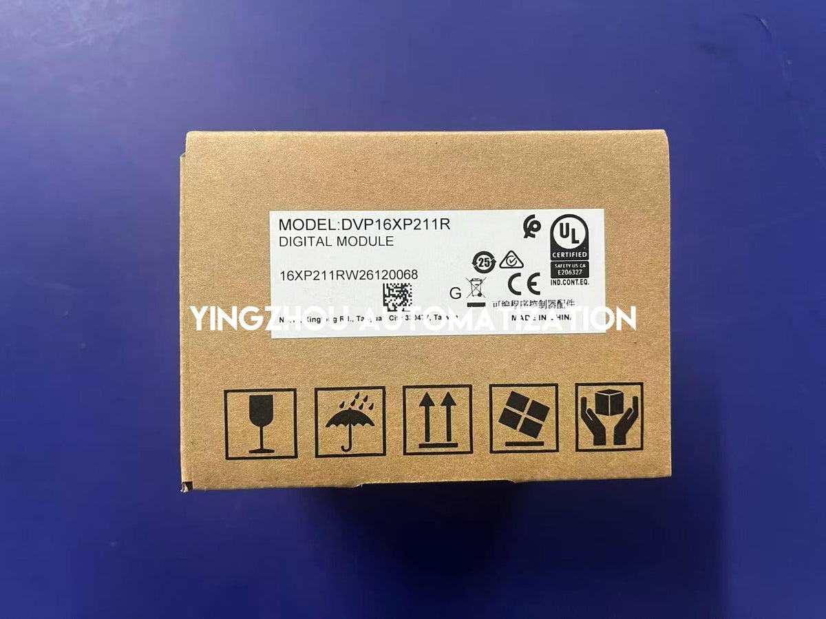 Delta DVP-Slim Series DVP16XP211R PLC | 8DI 8DO | Relay Output | 24VDC-vezhoo