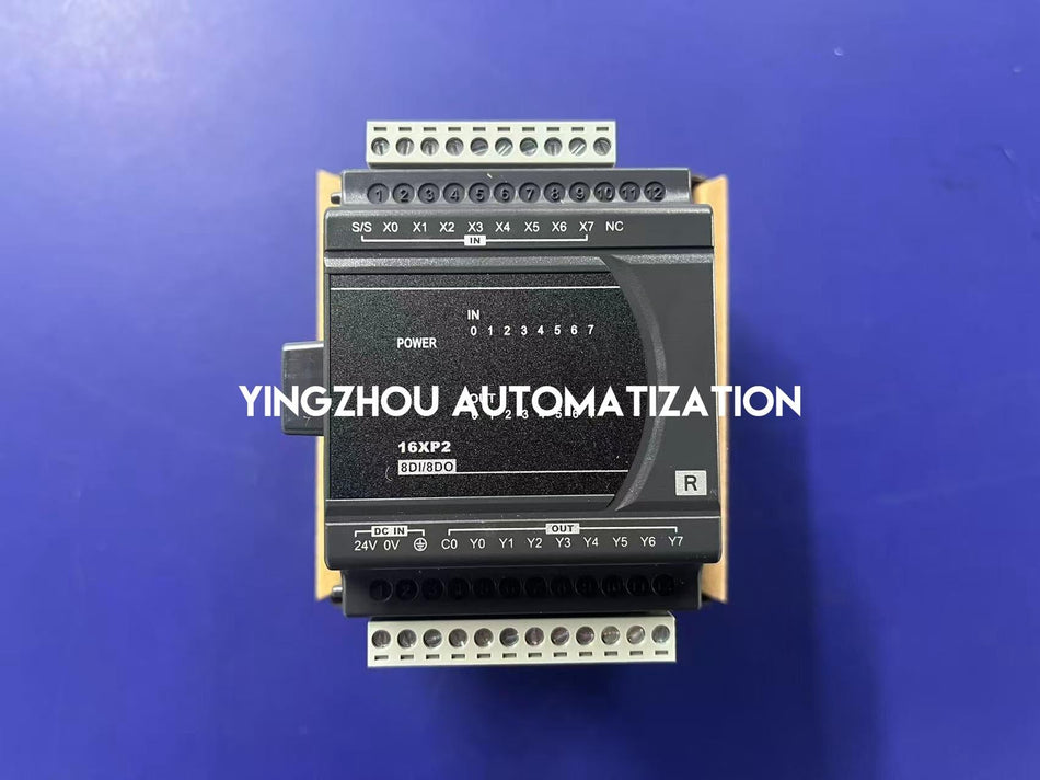 Delta DVP-Slim Series DVP16XP211R PLC | 8DI 8DO | Relay Output | 24VDC-vezhoo