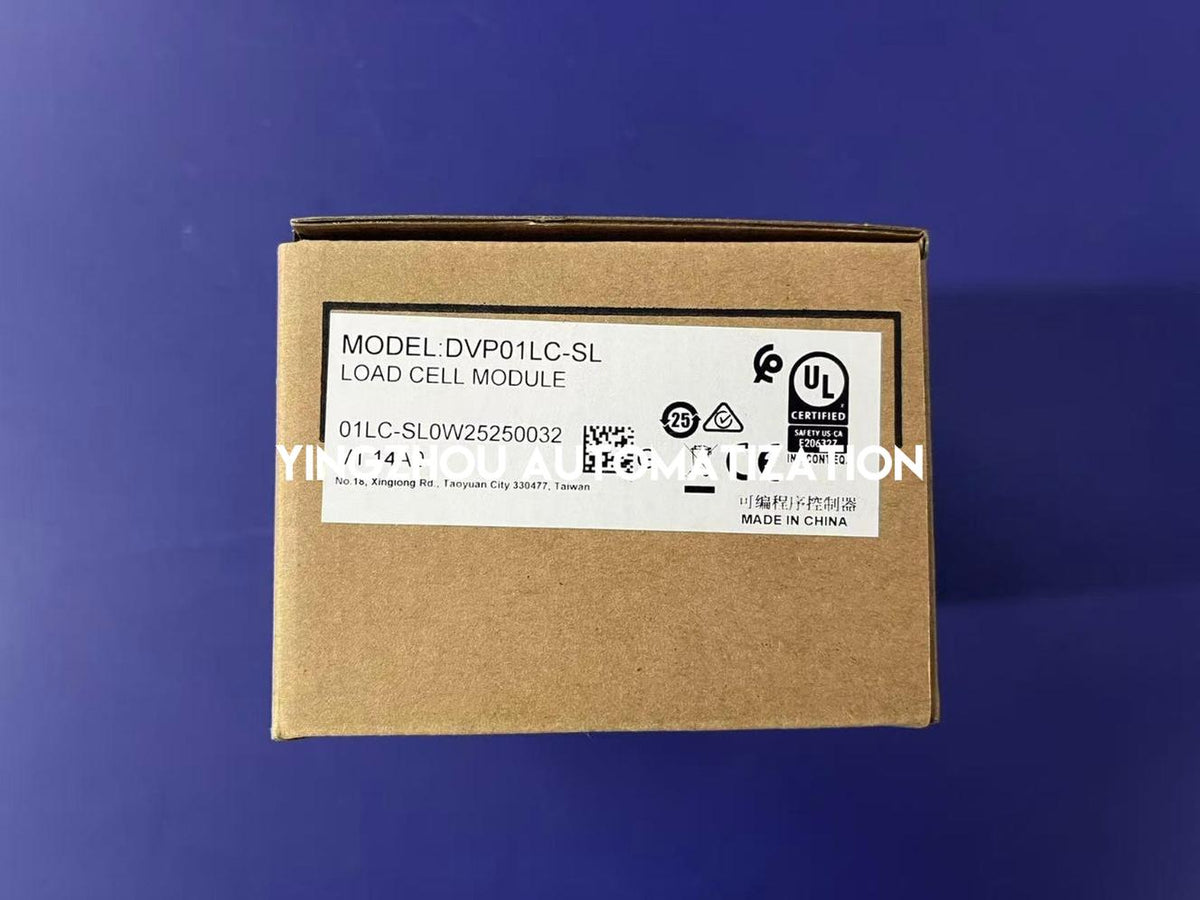 Delta DVP01LC-SL Load Cell Module - High Speed, 24-bit Resolution, Left-Side Expansion-vezhoo